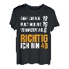 Herren 40 Mann Lustig 40ter Geschenk 40. Geburtstag T-Shirt