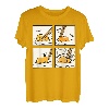 Lustiges Boink Eigelb Please Stop Cute Lazy Sleepy Egg Food T-Shirt