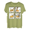 Lustiges Boink Eigelb Please Stop Cute Lazy Sleepy Egg Food T-Shirt