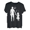 Der Chef und der wahre Chef! Vater Opa Tochter Kind lustig T-Shirt