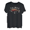 Rotlachs Fliegen Fischen T-Shirt