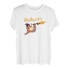 Harry Süßes Faultier Zauberer Halloween T-Shirt