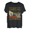 Bester Ragdoll Dad Ever Retro Vintage Sonnenuntergang T-Shirt
