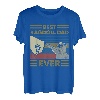 Bester Ragdoll Dad Ever Retro Vintage Sonnenuntergang T-Shirt