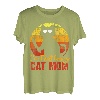 I'm That Crazy Cat Mom Halloween-Messer Gory Bloody Scary T-Shirt