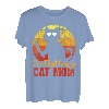 I'm That Crazy Cat Mom Halloween-Messer Gory Bloody Scary T-Shirt
