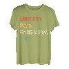 Herren Papa Vater Vatertag Geburtstag Lustiger Fun Spruch Geschenk T-Shirt