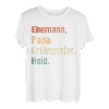 Herren Papa Vater Vatertag Geburtstag Lustiger Fun Spruch Geschenk T-Shirt