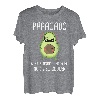 Herren Papacado Wie Eine Normaler Papa Avocado Geschenk T-Shirt