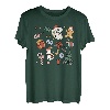 Weihnachten Winter Xmas Holiday Retro Santa Doodles Weihnachten T-Shirt