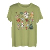 Weihnachten Winter Xmas Holiday Retro Santa Doodles Weihnachten T-Shirt