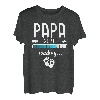 Herren Papa 2021 Loading Shirt Werdender Papa Geschenk Vatertag T-Shirt
