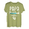 Herren Papa 2021 Loading Shirt Werdender Papa Geschenk Vatertag T-Shirt