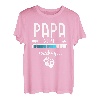 Herren Papa 2021 Loading Shirt Werdender Papa Geschenk Vatertag T-Shirt