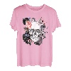 T-Shirt mit Totenkopf-Motiv, Rosen für Damen, Mädchen, Herren T-Shirt