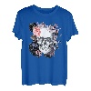 T-Shirt mit Totenkopf-Motiv, Rosen für Damen, Mädchen, Herren T-Shirt