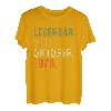 47 Geburtstag Geschenk 47 Jahre Legendär Seit Oktober 1976 T-Shirt