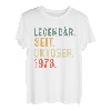 47 Geburtstag Geschenk 47 Jahre Legendär Seit Oktober 1976 T-Shirt