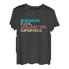 Vatertag Ehemann Papa Grillmeister Superheld Vater T-Shirt