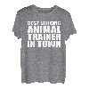 Tiertrainer Mitarbeiter Wertschätzung Job T-Shirt