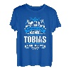 Tobias Namensshirt mit lustigem König Spruch T-Shirt