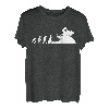 Evolution Quad Lustiges Quadfahrer ATV Geschenk Cooles Retro T-Shirt