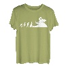 Evolution Quad Lustiges Quadfahrer ATV Geschenk Cooles Retro T-Shirt