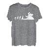 Evolution Quad Lustiges Quadfahrer ATV Geschenk Cooles Retro T-Shirt