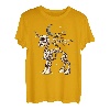 Einhorn Pegasus Skelett Halloween Mond Sterne T-Shirt