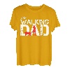 Herren The Walking Dad Männertag Vatertag Motiv Bollerwagen T-Shirt