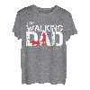Herren The Walking Dad Männertag Vatertag Motiv Bollerwagen T-Shirt