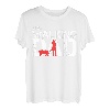 Herren The Walking Dad Männertag Vatertag Motiv Bollerwagen T-Shirt