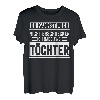 Papa von zwei Töchter Vater Vatertag Lustiges T-Shirt