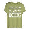 Papa von zwei Töchter Vater Vatertag Lustiges T-Shirt