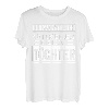 Papa von zwei Töchter Vater Vatertag Lustiges T-Shirt
