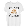 Schlafendes Faultier Pyjama Schlafanzug Offizielles Schlaf T-Shirt