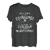 Herren Eisenbahner Led dich niemals an Dampflok Lokführer Eisenbahn T-Shirt