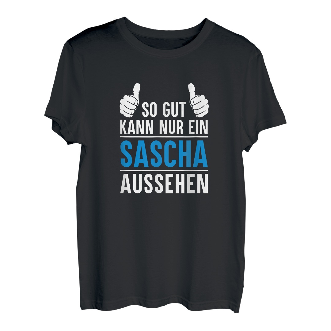 Originelle und Lustige Geschenkideen mit dem Namen Sascha Hapfox