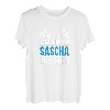 Sascha Vorname Name Spruch Lustig Fun Geburtstag Sascha T-Shirt