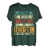Herren Martin Name Geburtstag Namenstag - Alles Wird Gut T-Shirt