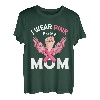 I Wear Pink For My Mom Brustkrebs-Geschenke T-Shirt