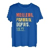 Herren Best Paten seit 1972 Geschenk Geburtstag Mädchen T-Shirt