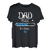 Papa 2022 Laden von Vätern, um Papa zu sein Baby Zwillinge Future Papa T-Shirt