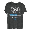 Papa 2022 Laden von Vätern, um Papa zu sein Baby Zwillinge Future Papa T-Shirt
