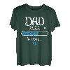 Papa 2022 Laden von Vätern, um Papa zu sein Baby Zwillinge Future Papa T-Shirt
