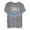 Papa 2022 Laden von Vätern, um Papa zu sein Baby Zwillinge Future Papa T-Shirt