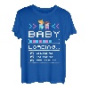 Baby Loading Gamer Schwangerschaft Zum Erstes Mal Papa Mama T-Shirt