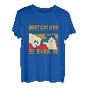 Herren Best Cat Dad Ever - Lustiges Katzenpapa T-Shirt