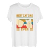 Herren Best Cat Dad Ever - Lustiges Katzenpapa T-Shirt