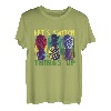Let's Switch Things Up Upside Down Ananas-Swinger T-Shirt